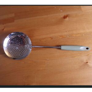 EKCO Stainless Steel Skimmer Oil Strainer 13 Inch Kitchen Tool